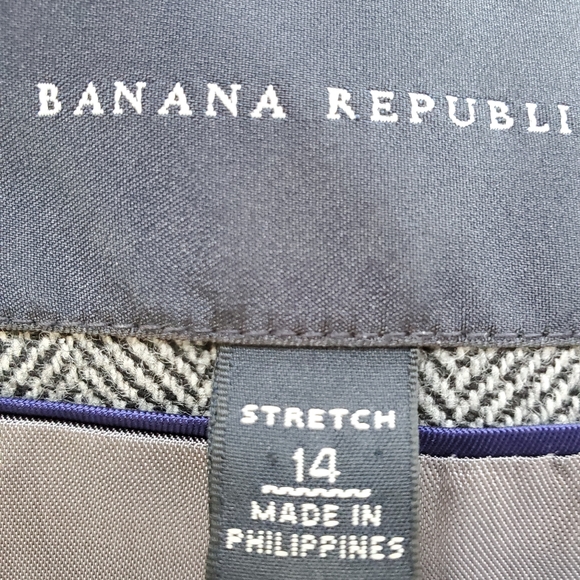 Like new Banana Republic  tweed blazer sz 14 - Picture 4 of 4